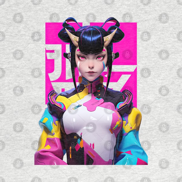 STREET FIGHTER - JURI HAN ONI | Femme Fatale Anime T-Shirt Design Girl Power | PROUD OTAKU by PROUD OTAKU